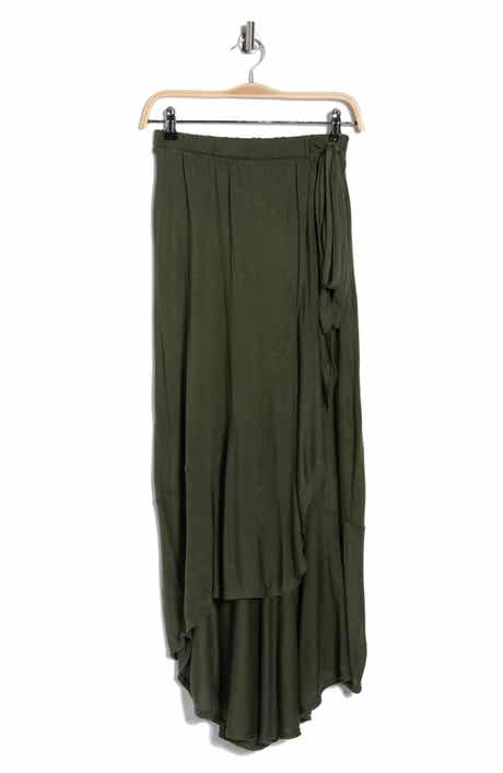 GO COUTURE Wrap Maxi Skirt