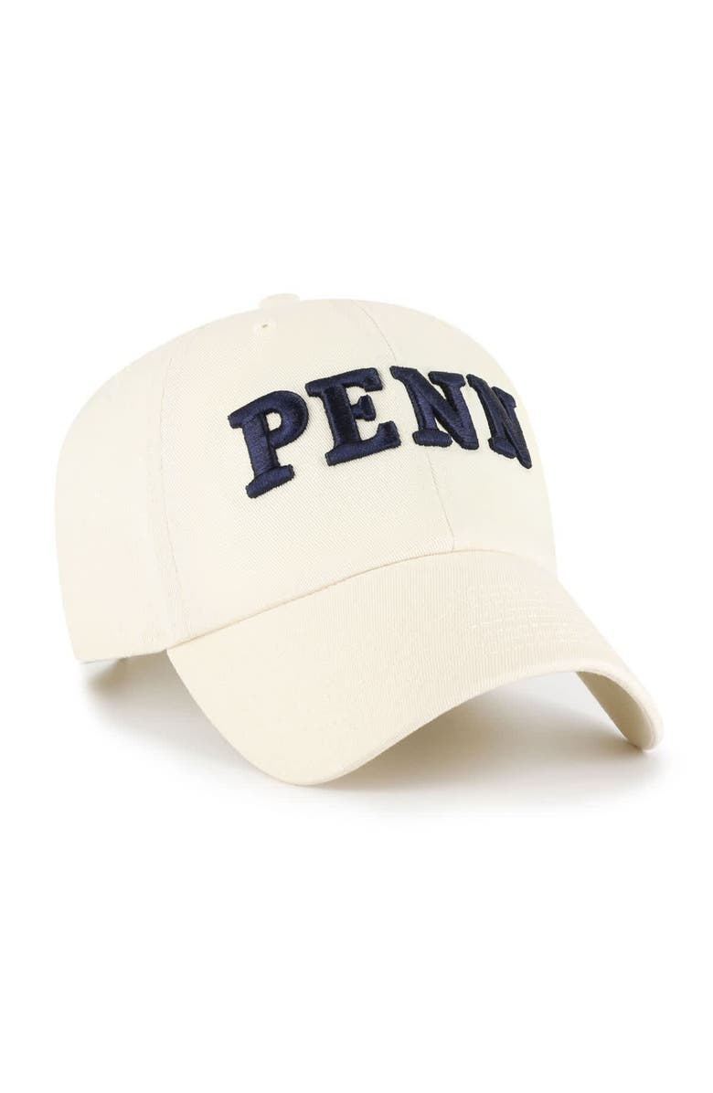 '47 Men's '47 Sand Pennsylvania Quakers Clean Up Adjustable Hat, Alternate, color, Sand