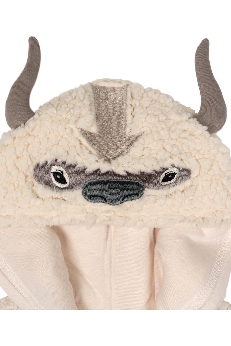 Hooded One Piece, Alternate, color, Appa Cream