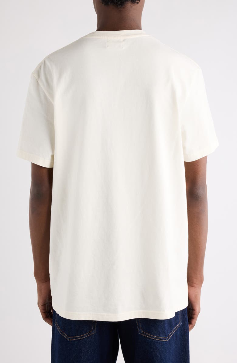 Isabel Marant Honore Firework Embroidered T-Shirt, Alternate, color, Ecru