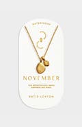 Katie Loxton Birthstone Necklace
