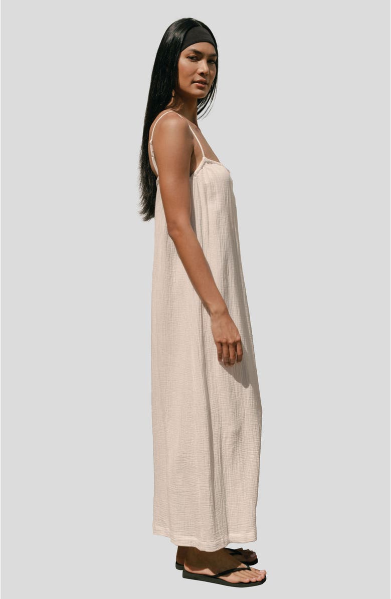 Whimsy + Row Soliel Dress, Alternate, color, Cream
