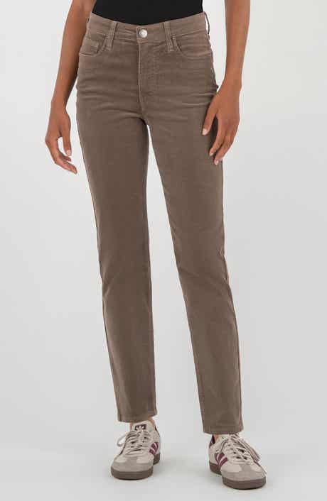 KUT from the Kloth Rachael High Waist Corduroy Mom Jeans