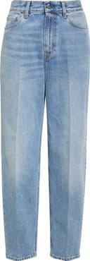 TOTEME High Waist Tapered Jeans