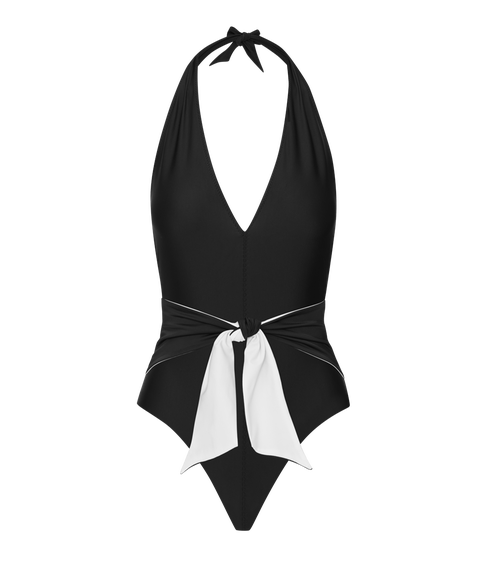The Tie Front One Piece