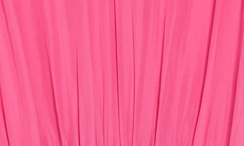 Ramy Brook Carson V-neck Minidress In Bright Raspberry