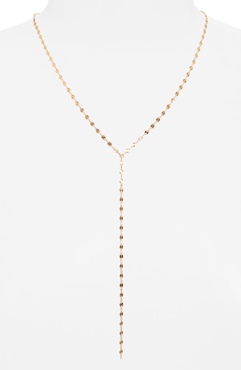 Set & Stones Rio Lariat Necklace, Alternate, color, Gold