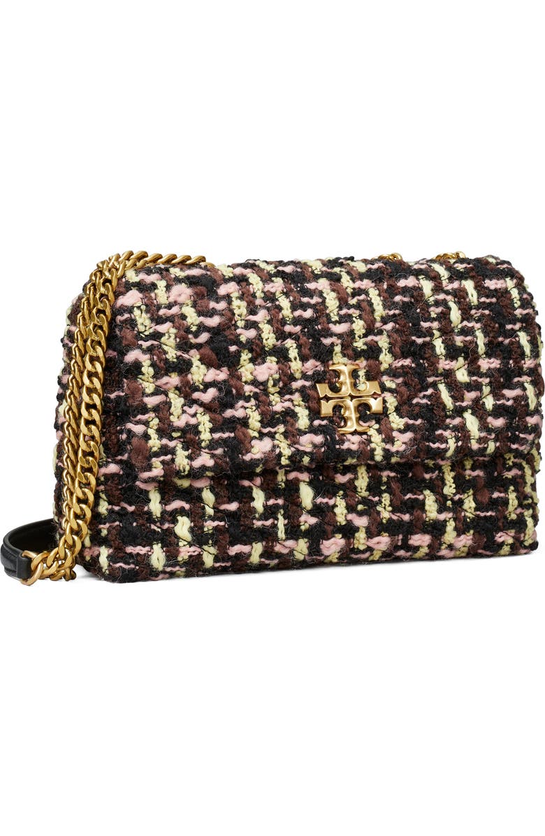 Tory Burch Small Kira Tweed Wool Blend Convertible Shoulder Bag, Alternate, color,