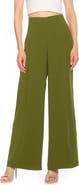 Alexia Admor Elia High Waist Pleat Wide Leg Pants