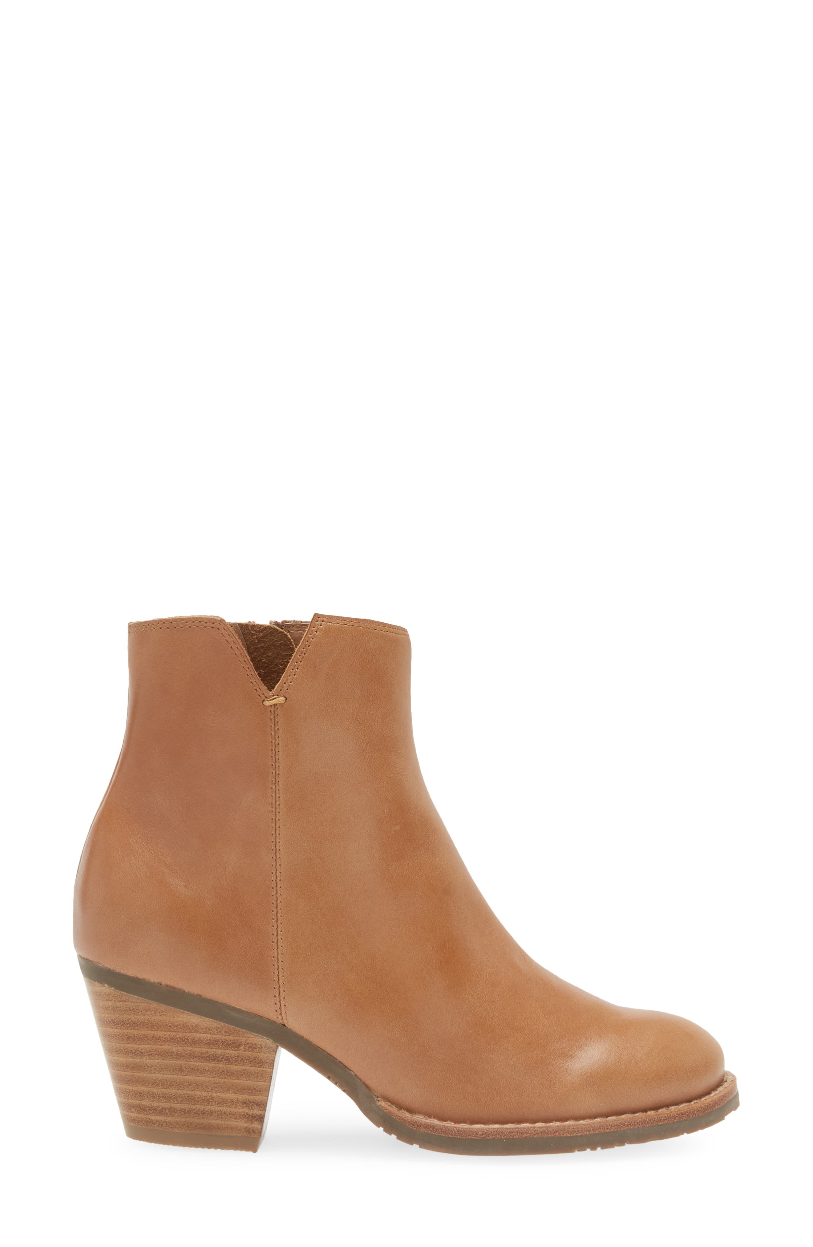 Chocolat Blu Darren Zip Bootie, Alternate, color, 