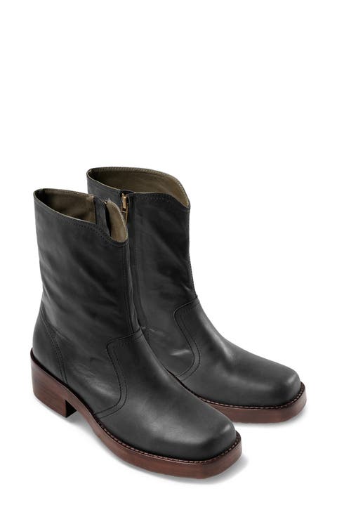 x Leanne Ford Rider Bootie