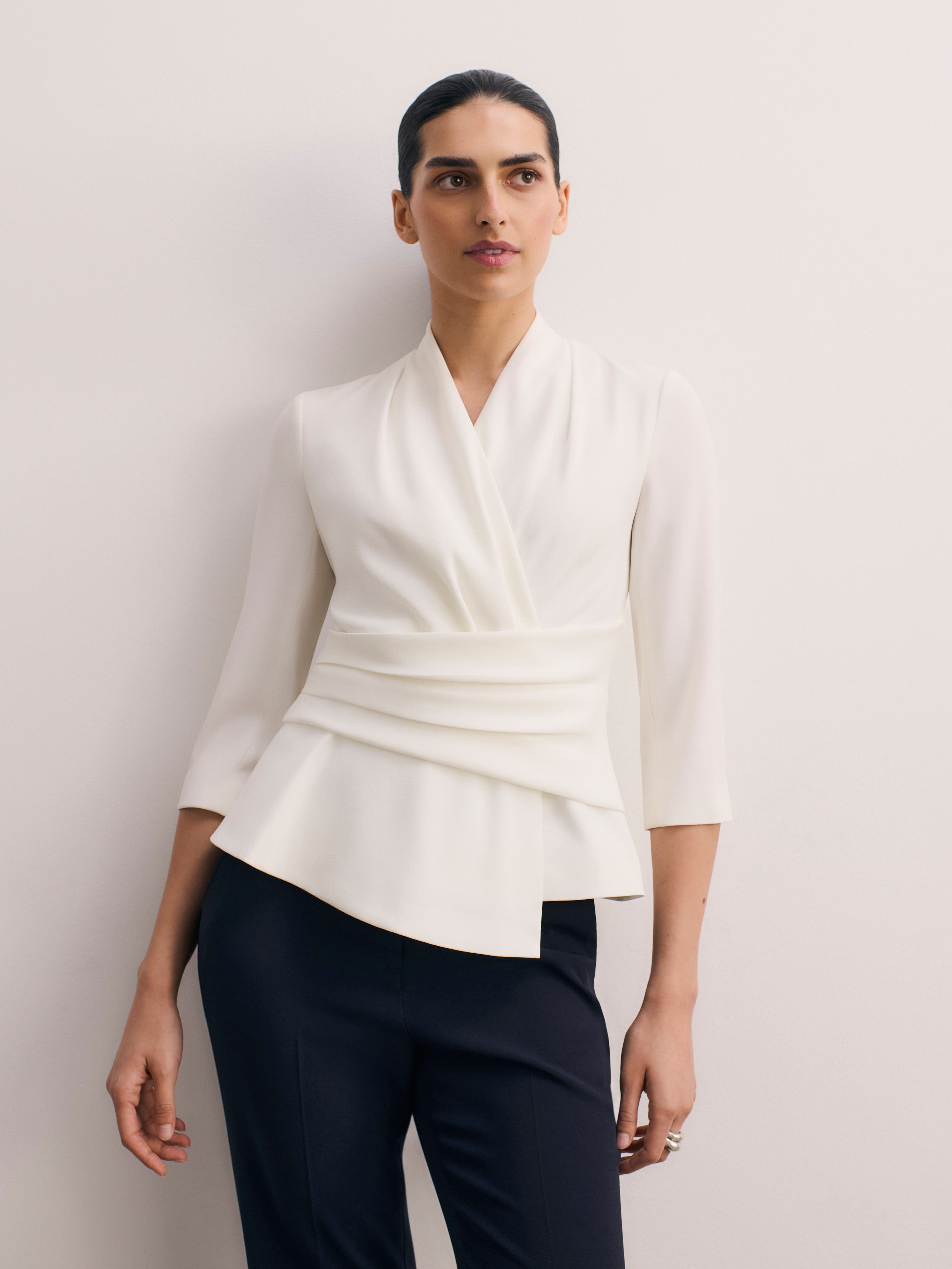 Belleville Clever Crepe Top - image 3