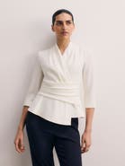 The Fold Belleville Clever Crepe Top