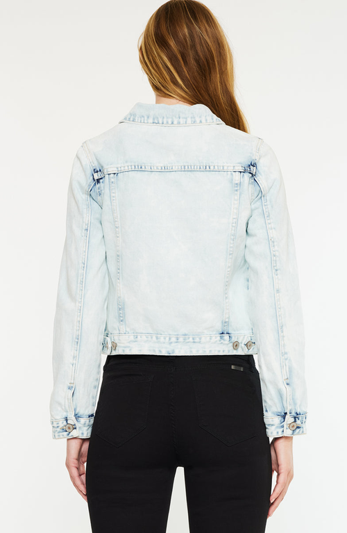 Kancan Henney Classic Trucker Jacket In Blue