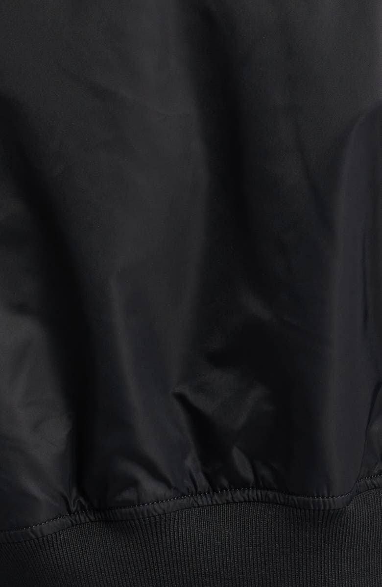 Alpha Industries MA-1 Crop Flight Jacket, Alternate, color, Black