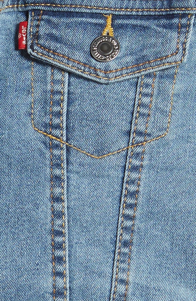 Levi's<sup>®</sup> Levi's Denim Trucker Jacket, Alternate, color, 
