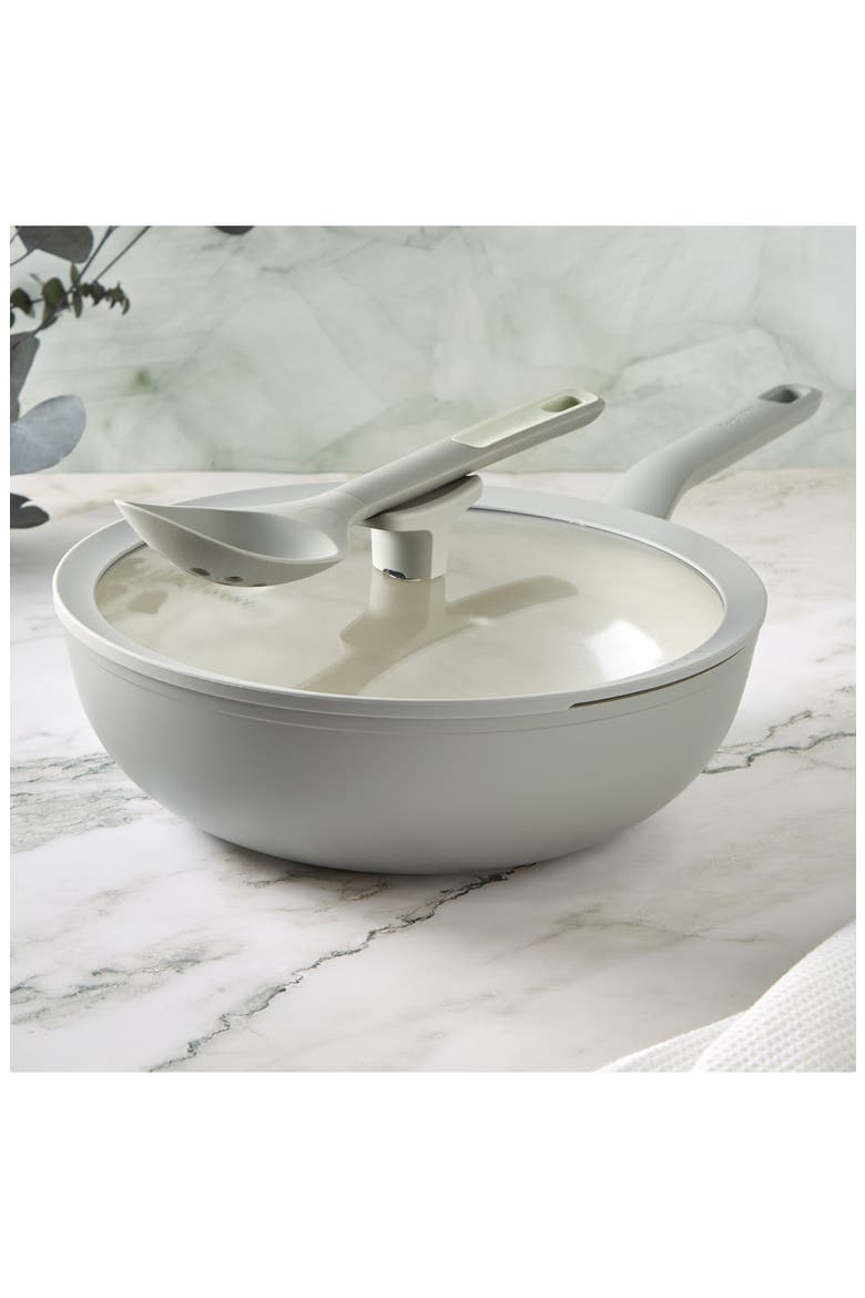 Leo Balance 4.4-Quart Wok, Alternate, color, MOON MIST