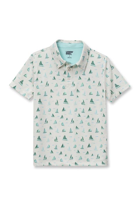 Boys Short Sleeve Performance Polo