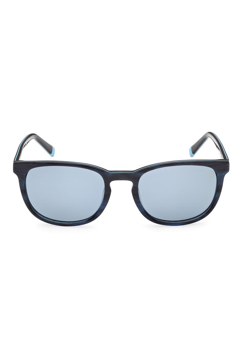 55mm Sunglasses, Main, color, COLOURED HORN / SMOKE