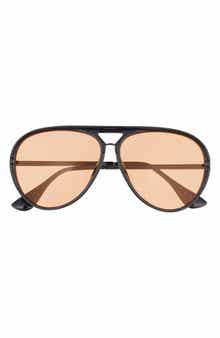 60mm Aviator Sunglasses