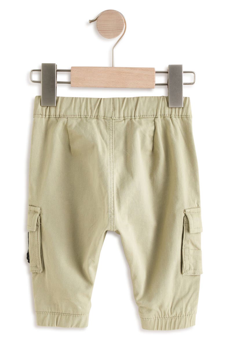 Kids' Digger Cargo Sweatpants, Alternate, color, GREEN