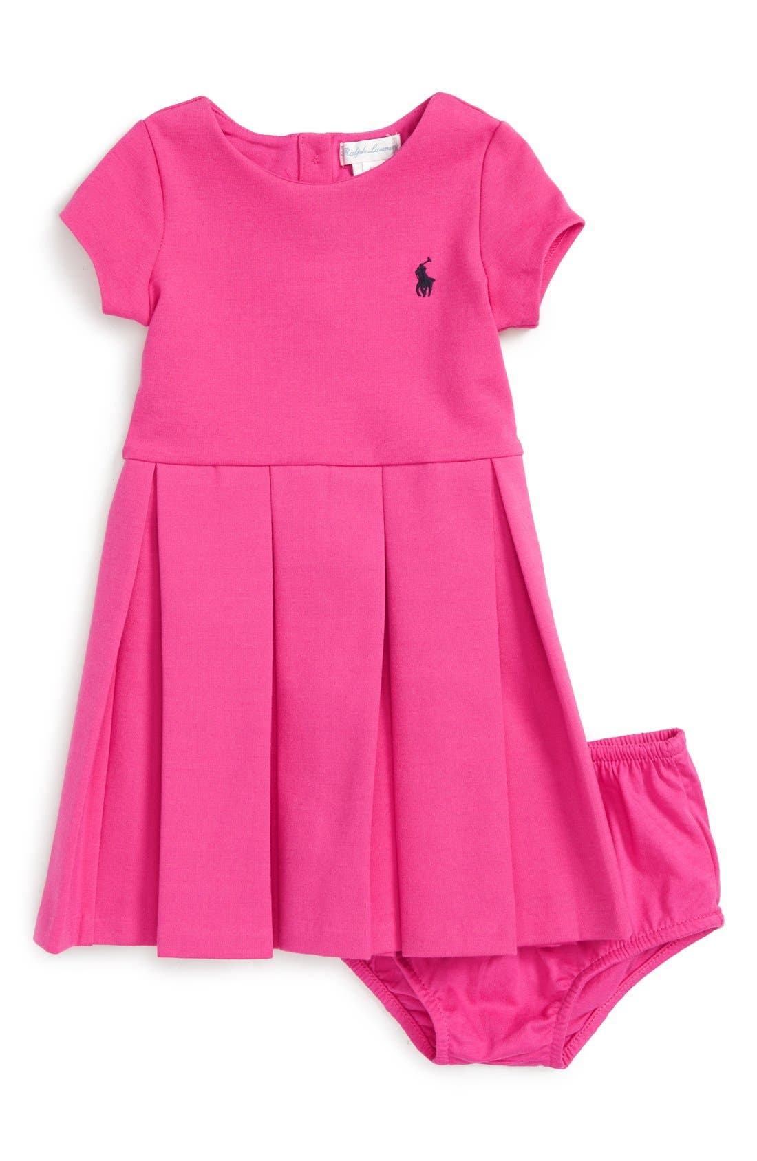 Ralph Lauren Pleated Dress (Women) | Nordstrom