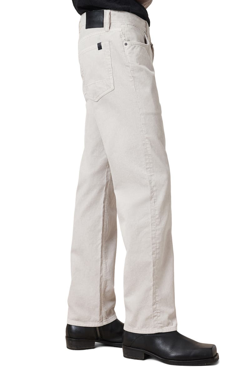 AllSaints Reid Cotton Corduroy Pants, Alternate, color, 