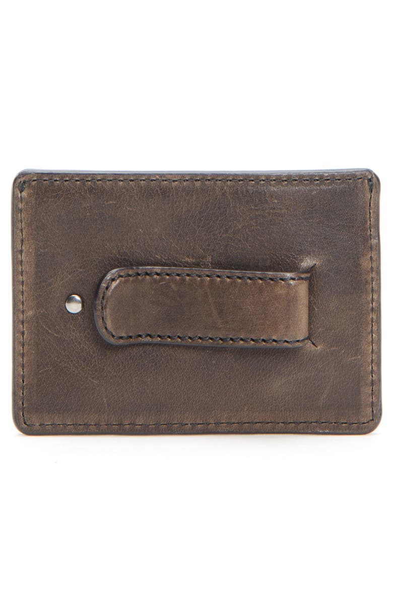 Frye Logan Leather Money Clip Card Case, Alternate, color, 