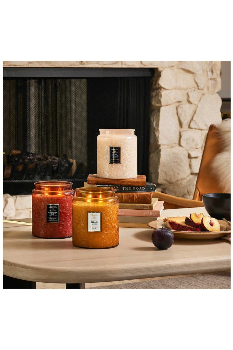 Santal Vanille Luxe Jar Candle, Alternate, color, SANTAL VANILLE