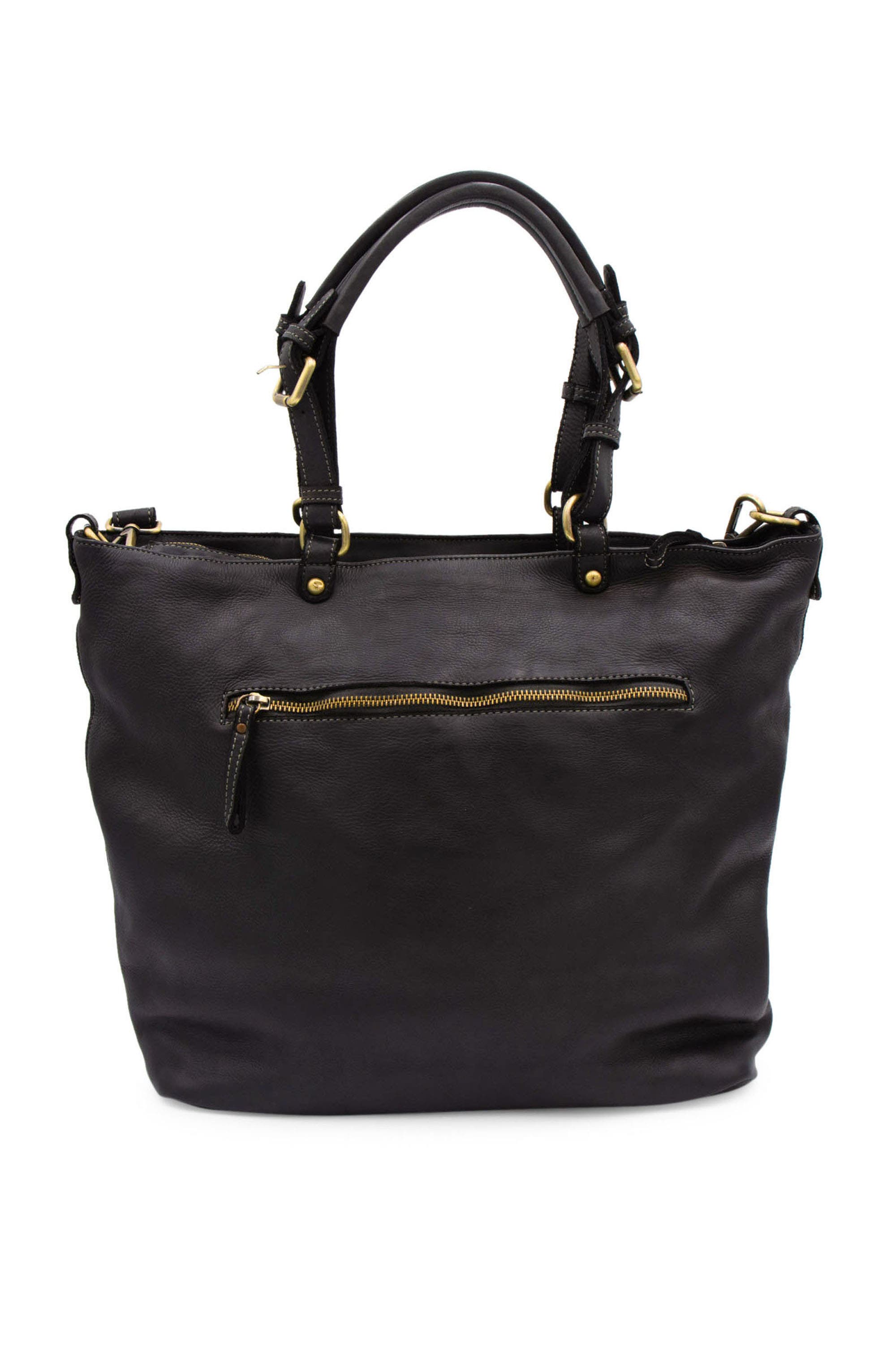 Bolsa Nova Nora Patchwork Tote, Alternate, color, Black