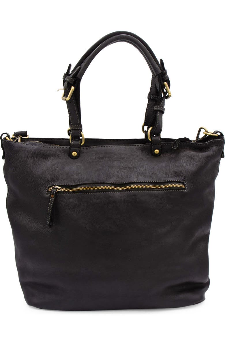 Bolsa Nova Nora Patchwork Tote, Alternate, color, Black