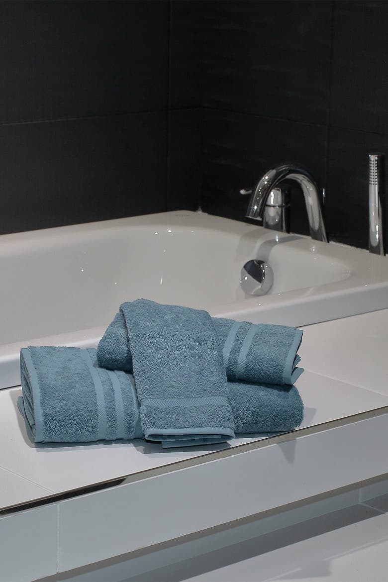 Denzi 3-Piece Towel Set - Denzi Blue, Alternate, color, DENZI BLUE