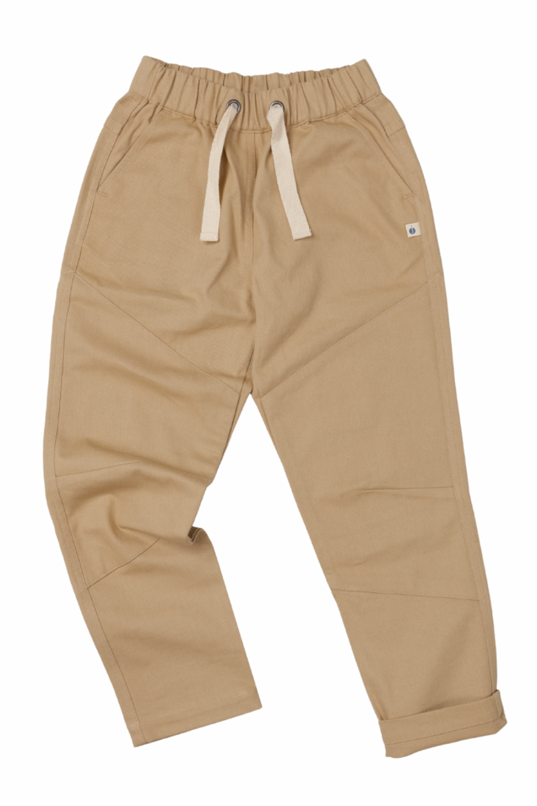 Kids' Ash Organic Cotton Twill Pants, Main, color, Khaki