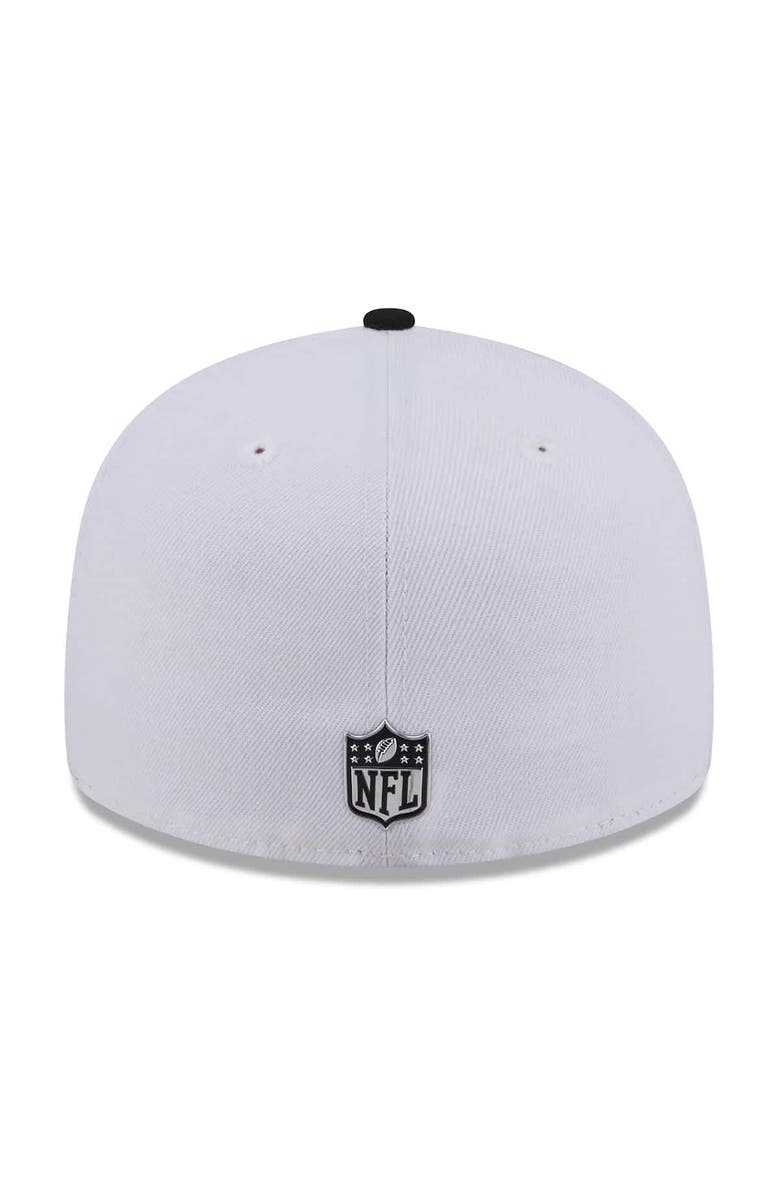 New Era Men's New Era  White/Black Chicago Bears 2026 NFL Draft Pre-Curved 59FIFTY Fitted Hat, Alternate, color, White