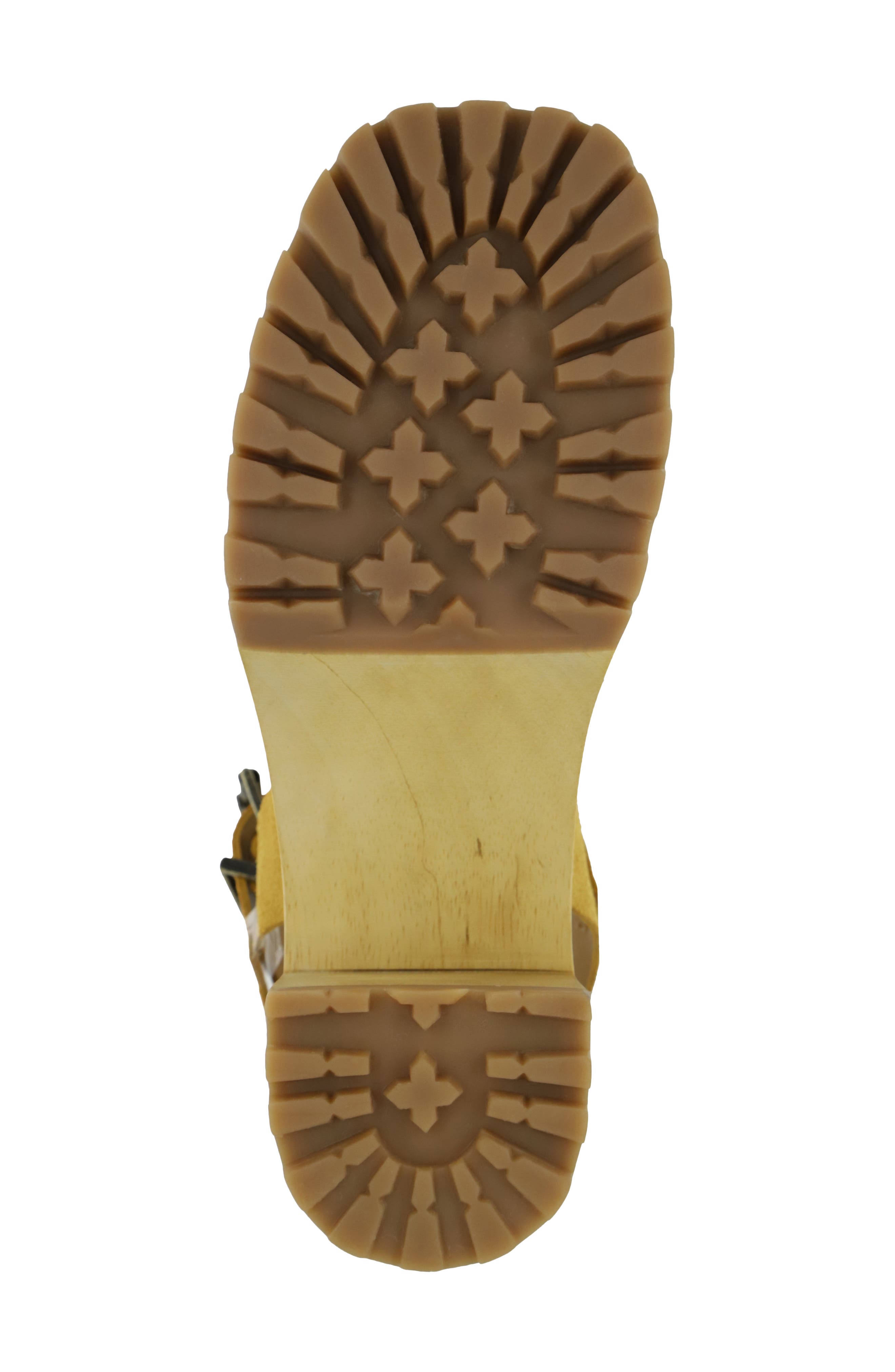 Kaolin Clog Sandal, Alternate, color, MUSTARD