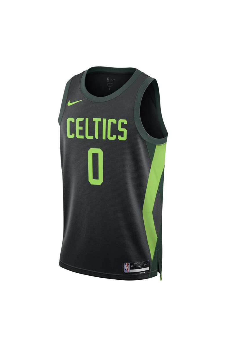 Nike Unisex Nike Jayson Tatum Black Boston Celtics 2024/25 Swingman Player Jersey - City Edition, Alternate, color, 