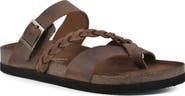 White Mountain Footwear Hazy Leather Footbed Sandal