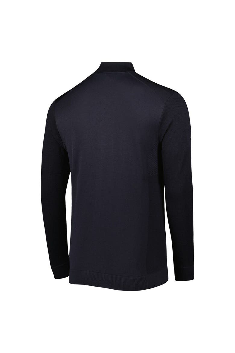 Men's Levelwear Black Los Angeles Lakers Nano Engineered Knit Fabric Quarter-Zip Jacket, Alternate, color, Black