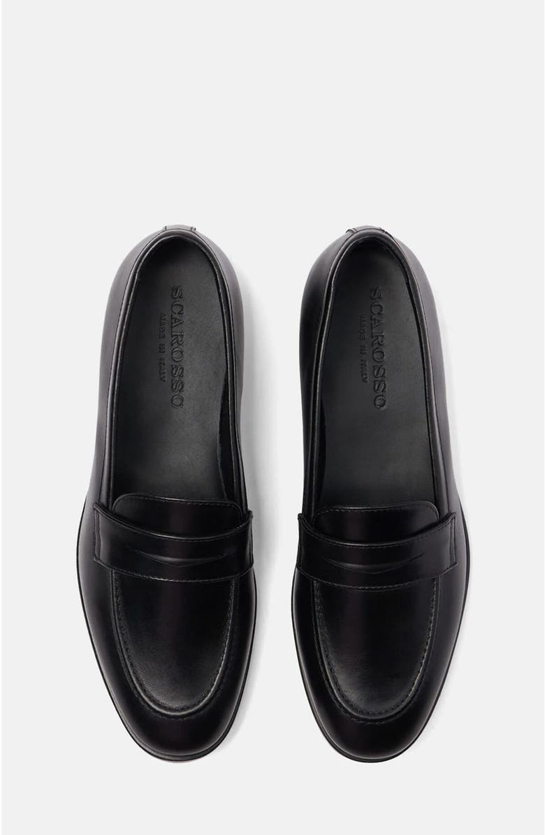 SCAROSSO Monica Loafers, Alternate, color, Black - Calf