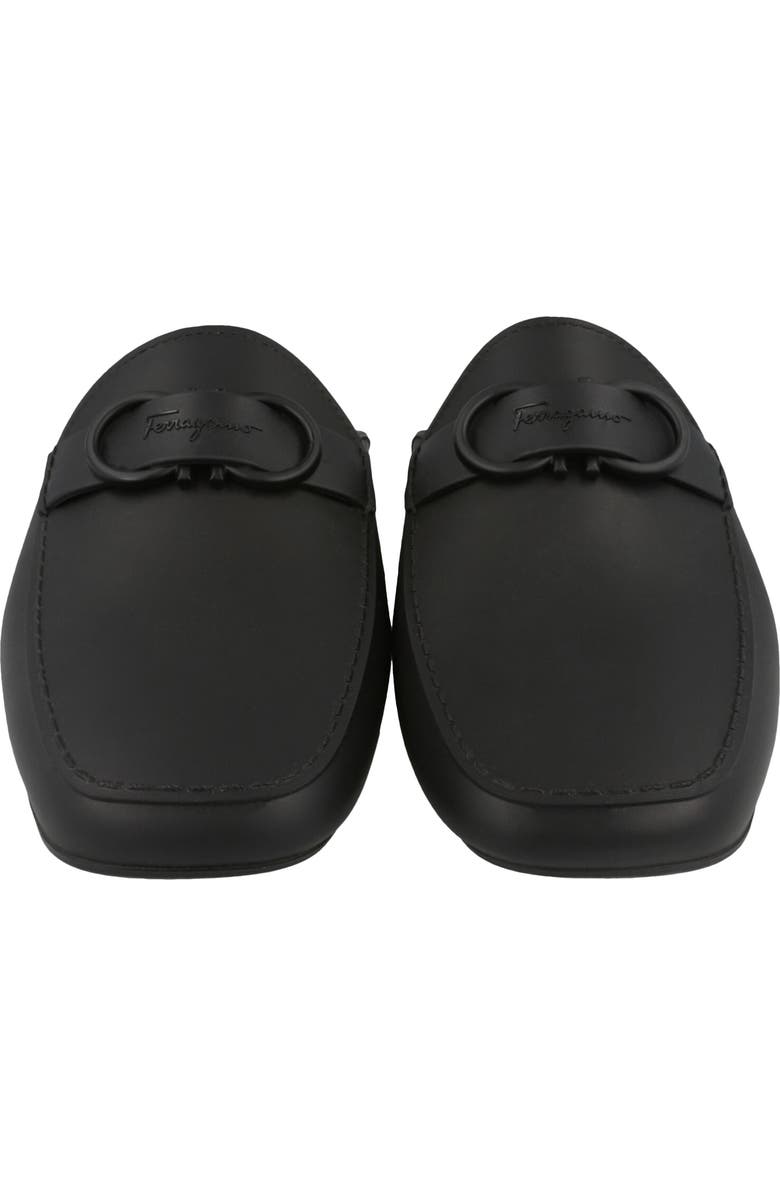 FERRAGAMO Gancini Jelly Mule, Alternate, color, Black