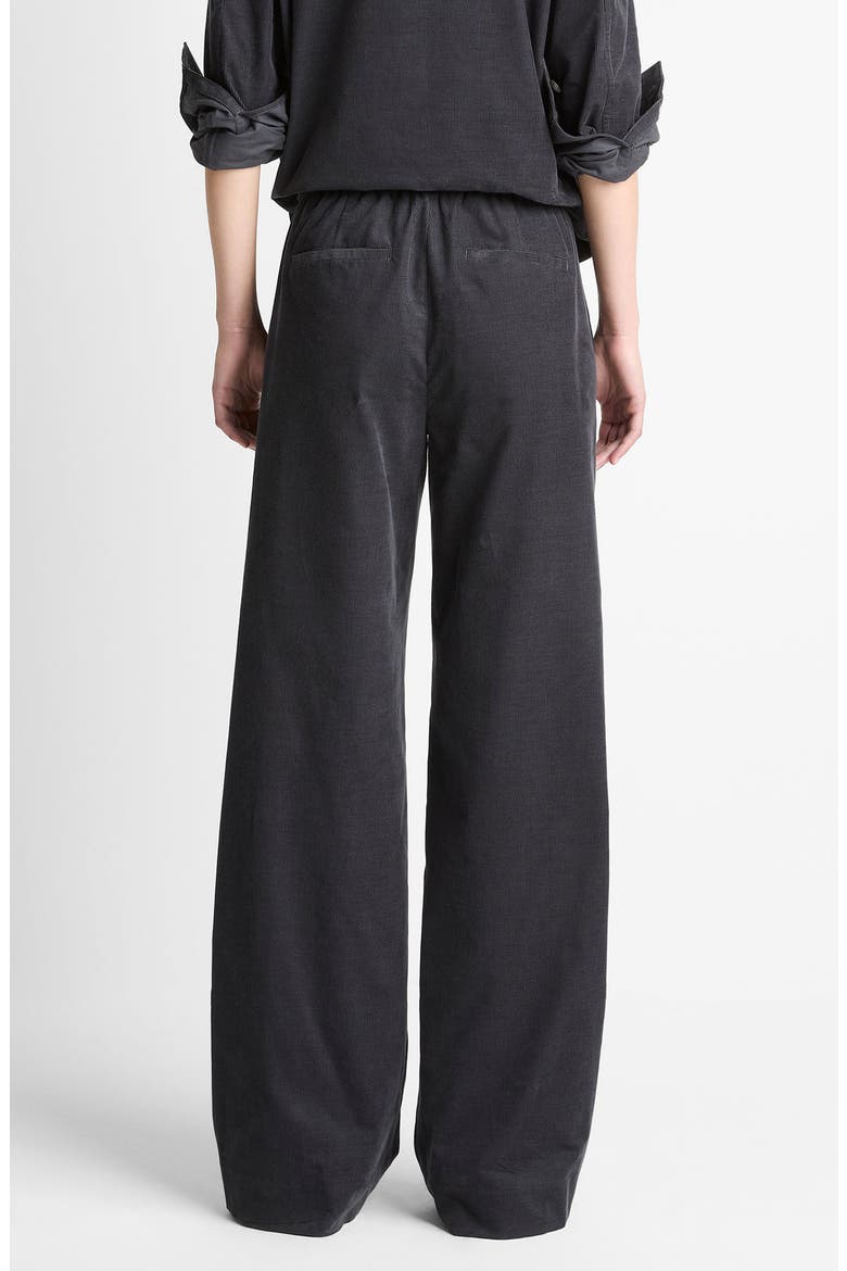 Pull-On Corduroy Pants, Alternate, color, GRAPHITE