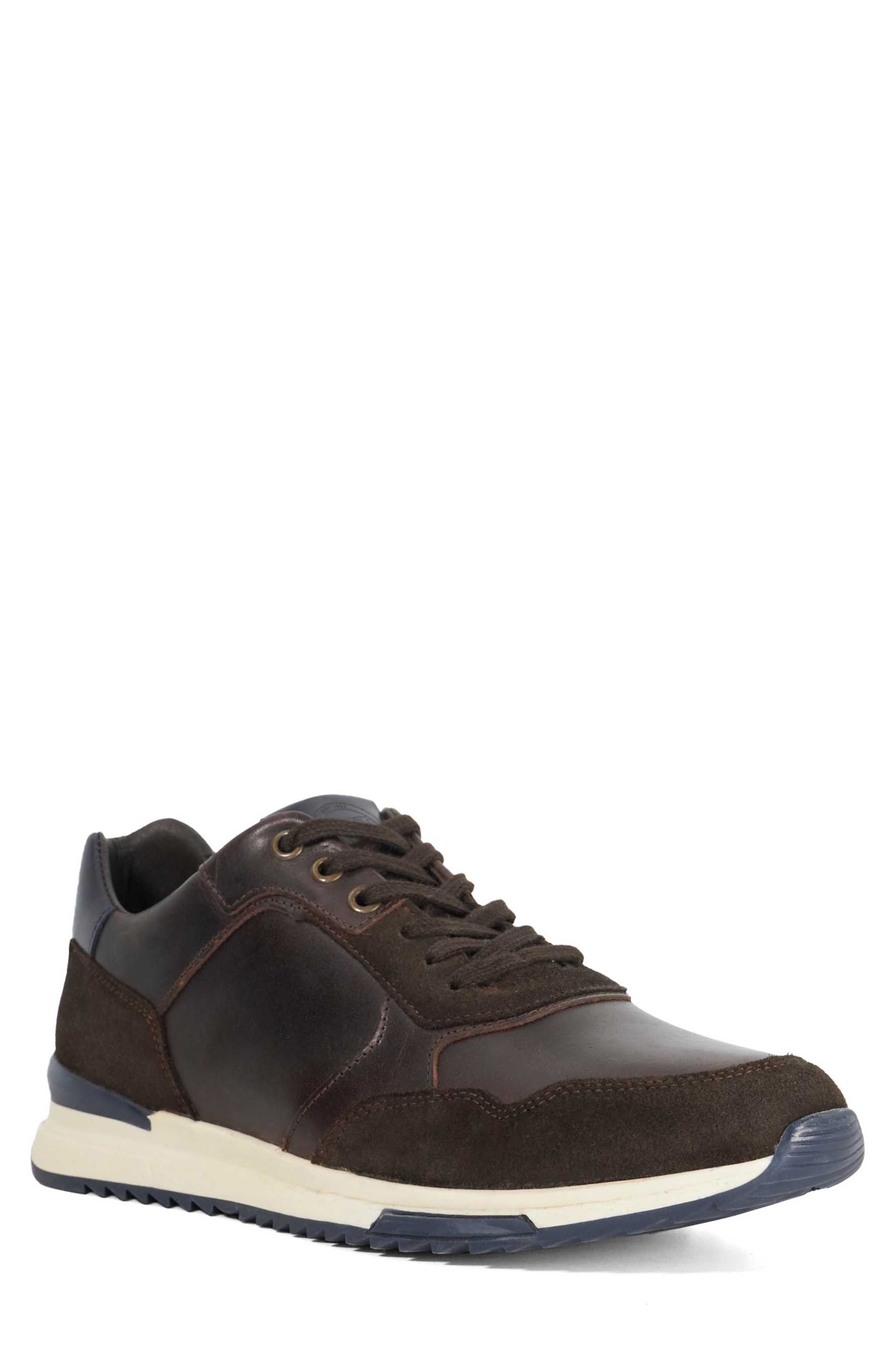 Dune London Thornbury Sneaker, Main, color, Chocolate