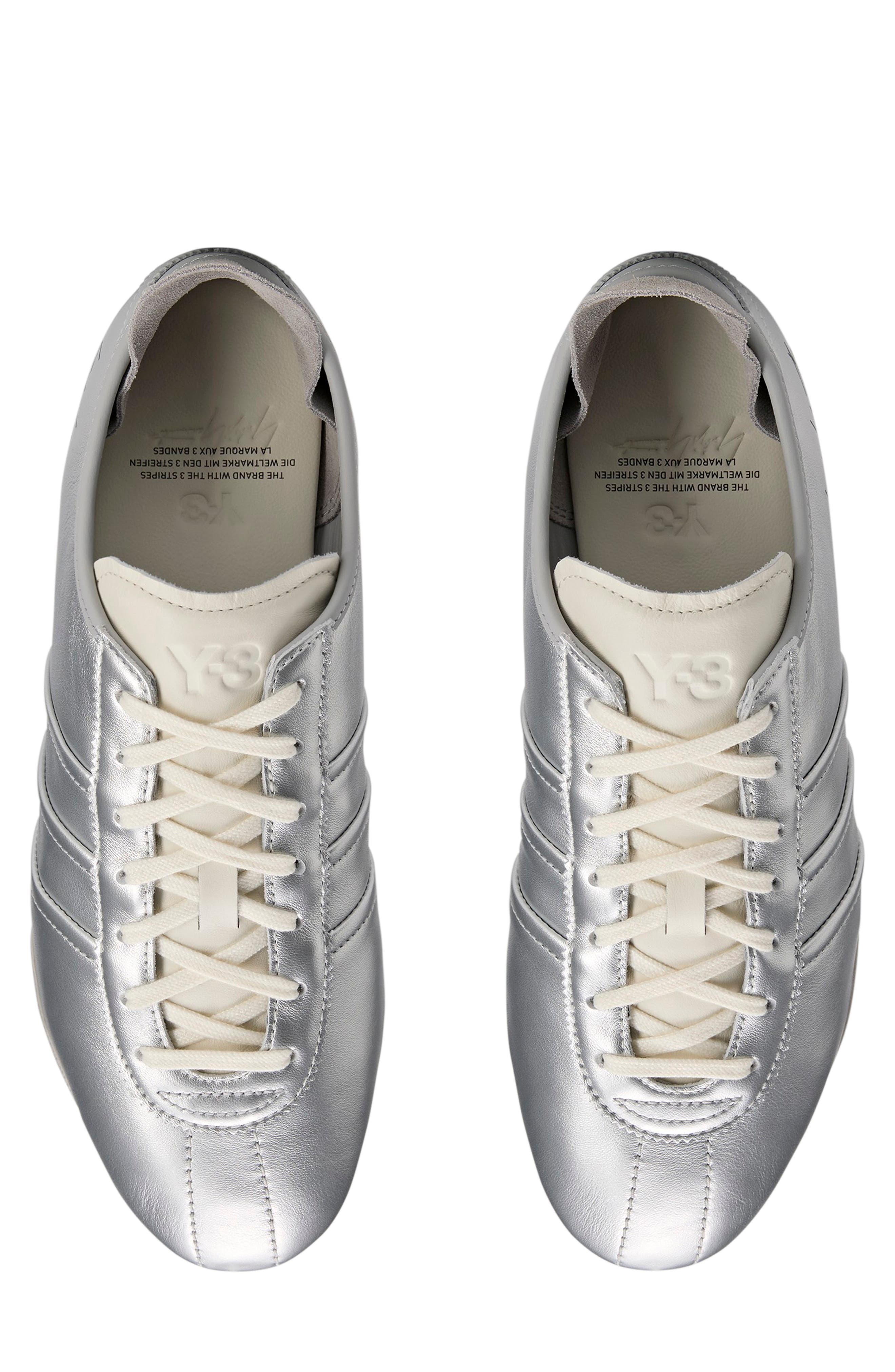 Gender Inclusive Tokyo Sneaker, Alternate, color, SILVER METALLIC/ WHITE/ BLACK