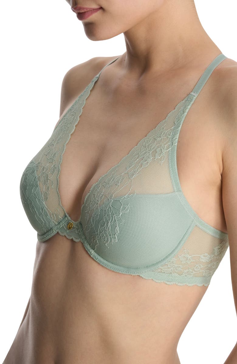 Natori Cherry Blossom Convertible Underwire Bra, Alternate, color, Meadow