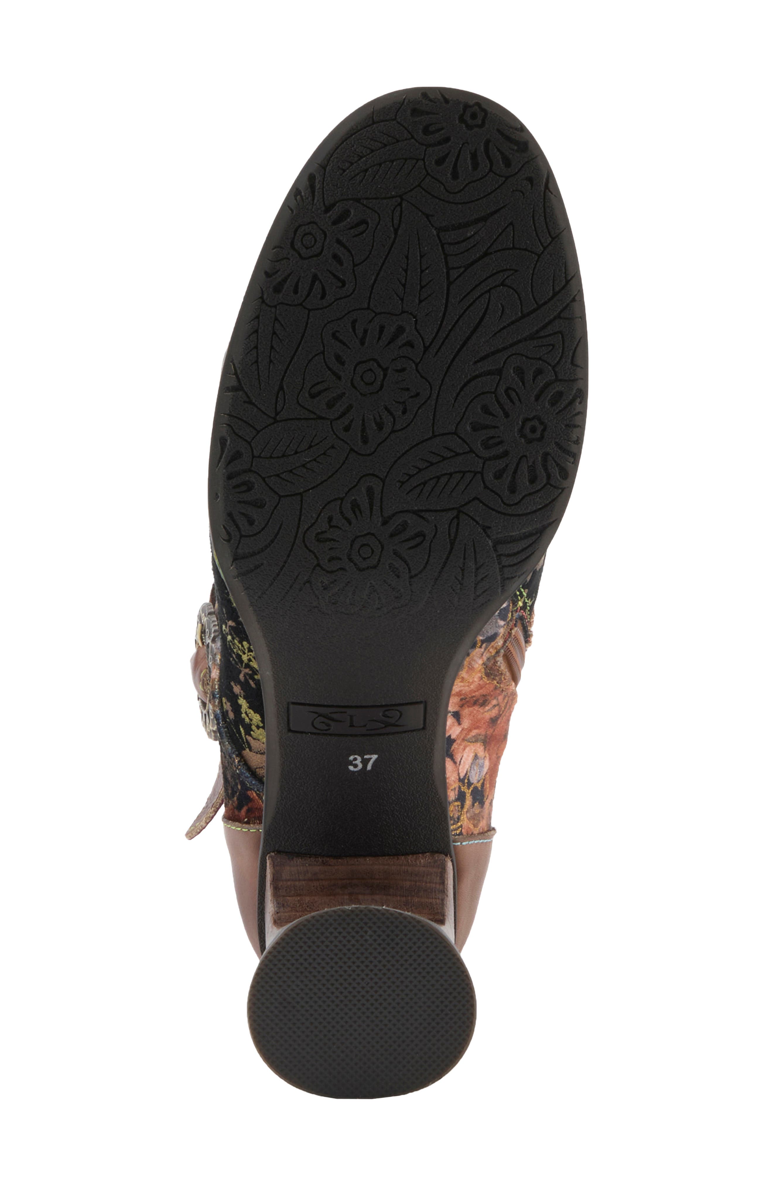 Prettibootie Bootie, Alternate, color, LIGHT BROWN MULTI