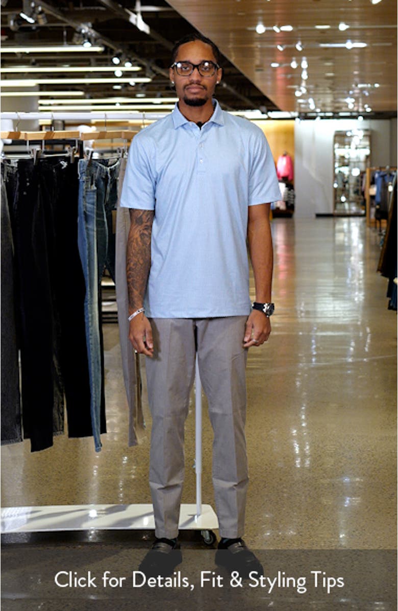 Hex Geo Print PREP-FORMANCE Golf Polo, sales video thumbnail