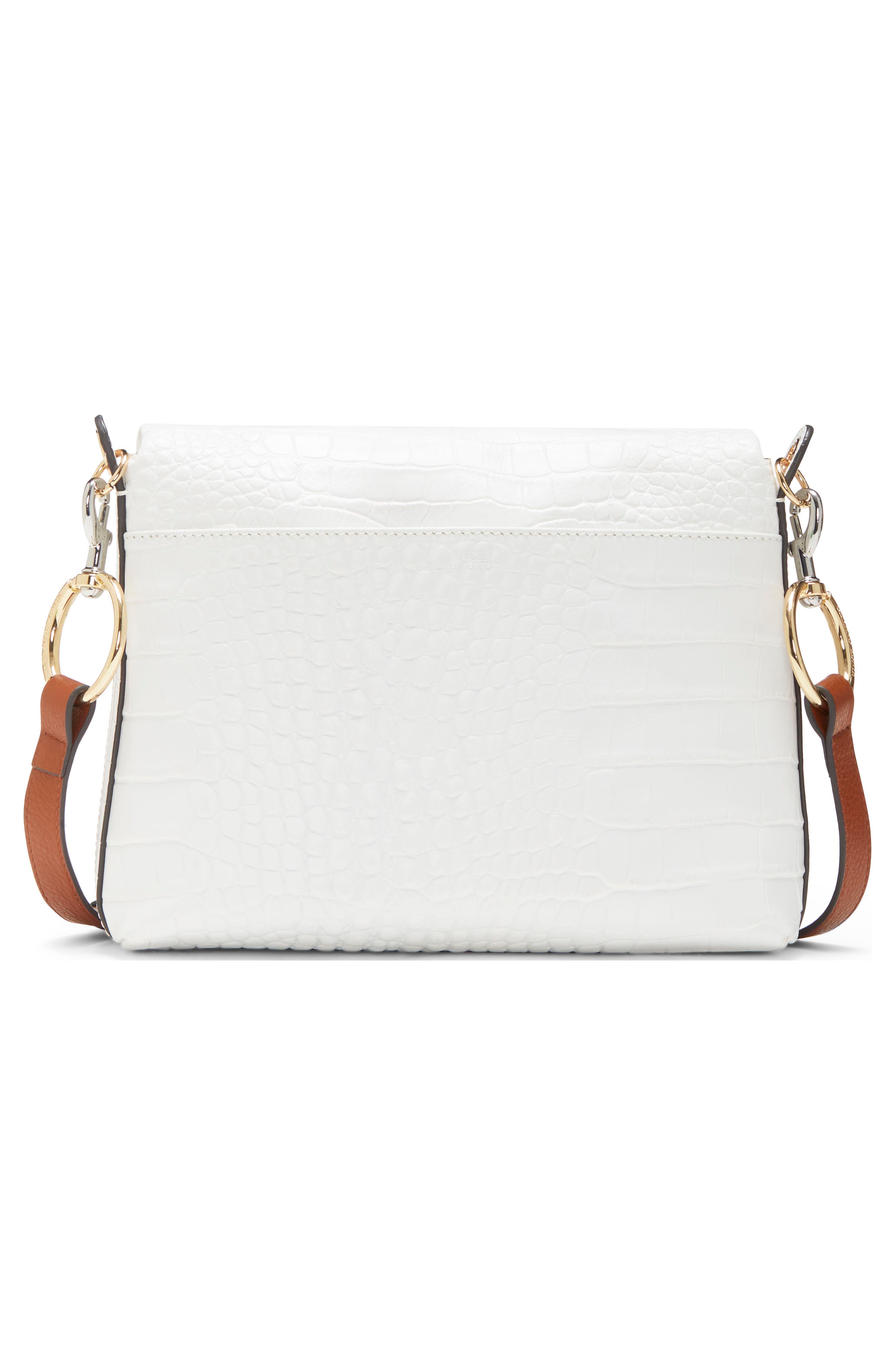 Palo Leather Crossbody Bag, Alternate, color, RADIANT WHITE