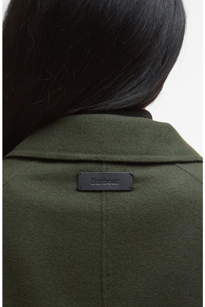 Leonie Wool Blend Overshirt, Alternate, color, OLIVE