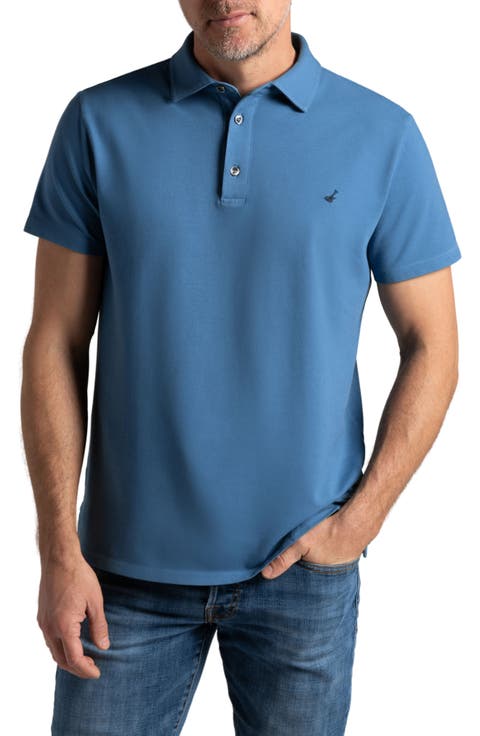 El Capitán Classic Fit Supima® Cotton Blend Piqué Golf Polo