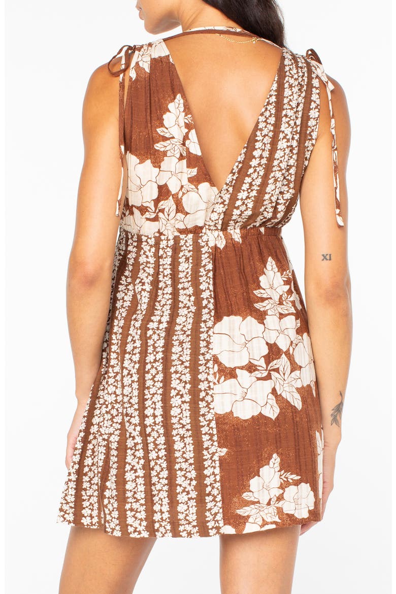 In the Moment Babydoll Miniderss, Alternate, color, TIRAMISU